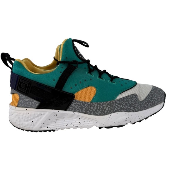 Nike Mens Air Huarache Utility Safari Emerald Green Sneakers Shoes Size 11 - Picture 1 of 15